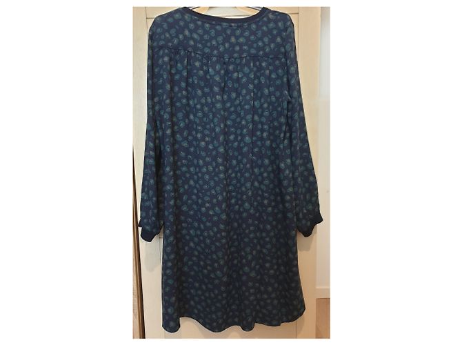 Kleid - Comptoir Des Cotonniers. Marineblau - Ansicht 8