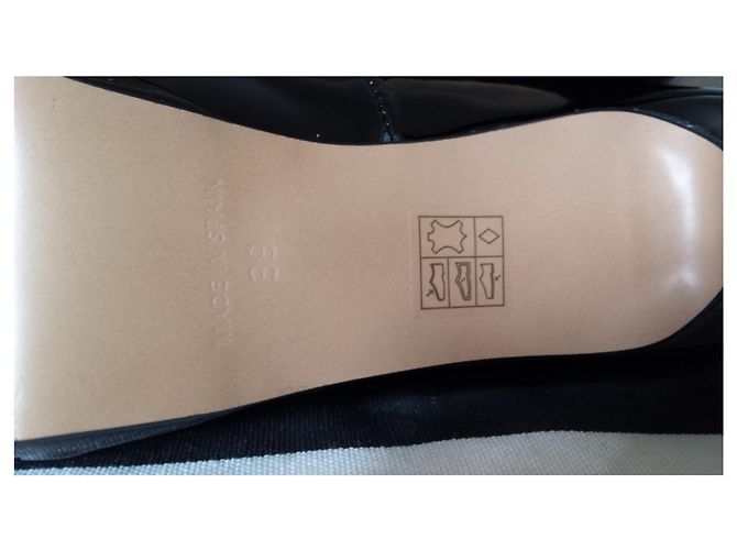 Autre Marque Décolleté Georgia Rose Serverne in vernice nera 39 Nero - vista 6