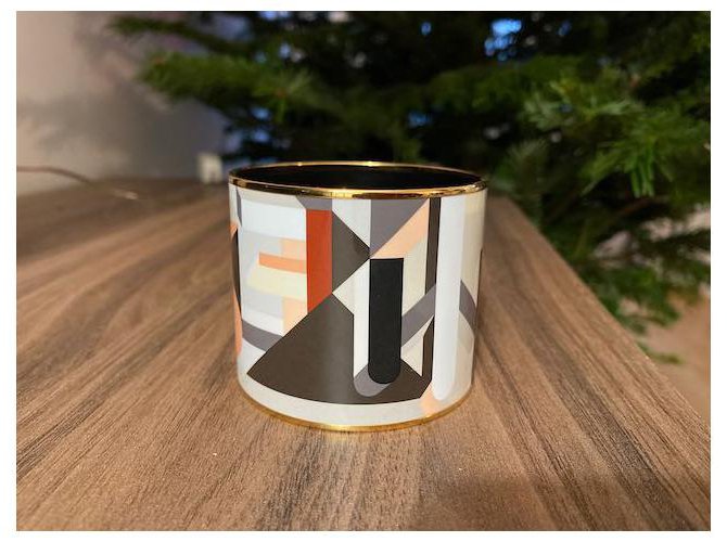 Bracciale Hermès smaltato extra largo - vista 3