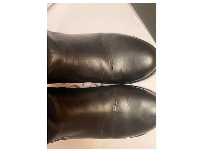 Stivaletti Dior in pelle nera Nero - vista 8