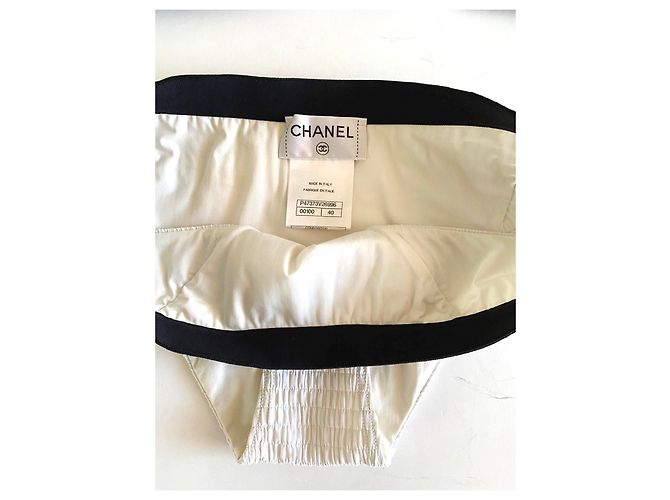Chanel Badebekleidung Schwarz Weiß - Ansicht 10