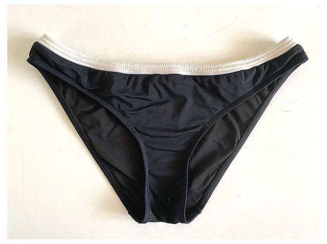 Chanel Badebekleidung Schwarz Weiß - Ansicht 6