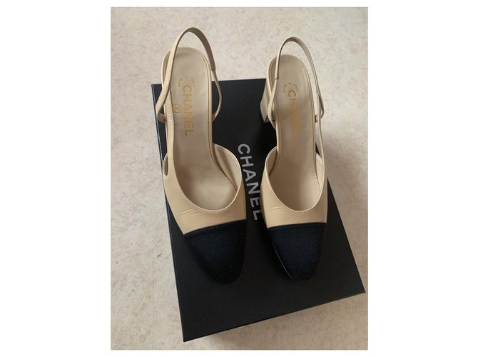 Chanel sandalo Beige - vista 2