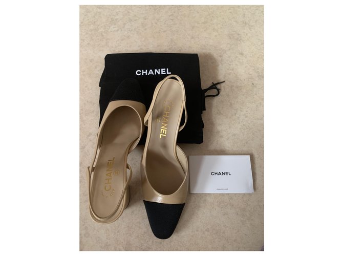 Chanel sandalo Beige - vista 5