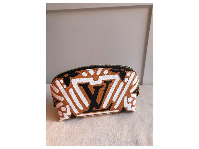 Pochette Louis Vuitton in pelle multicolore - vista 3