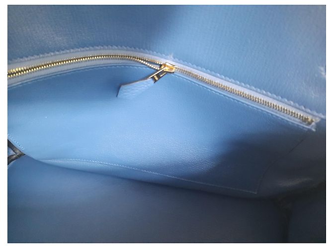 Hermès HERMES BIRKIN Tasche Blau - Ansicht 13