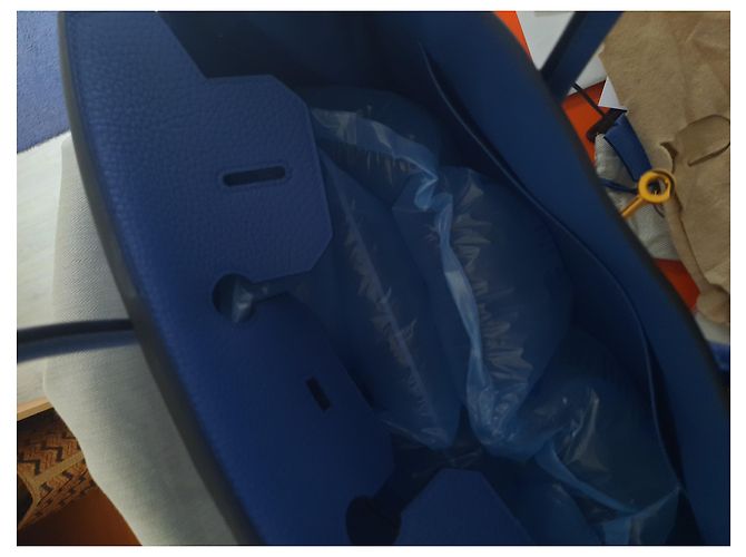 Hermès HERMES BIRKIN Tasche Blau - Ansicht 17