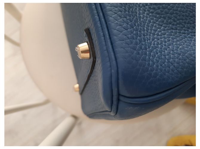Hermès HERMES BIRKIN Tasche Blau - Ansicht 18