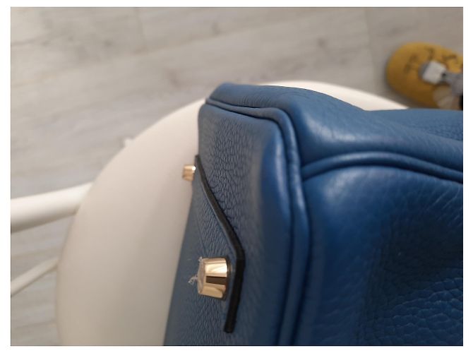 Hermès HERMES BIRKIN Tasche Blau - Ansicht 19