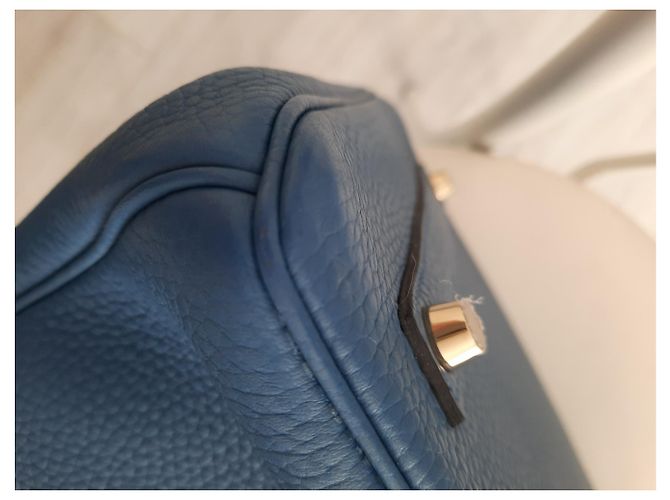 Hermès HERMES BIRKIN Tasche Blau - Ansicht 21