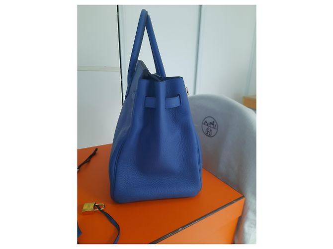 Hermès HERMES BIRKIN Tasche Blau - Ansicht 3