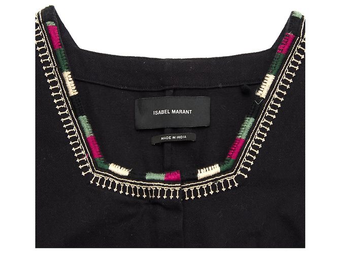 Isabel Marant BLACK ETHNIC CHIC FR38 Schwarz - Ansicht 3