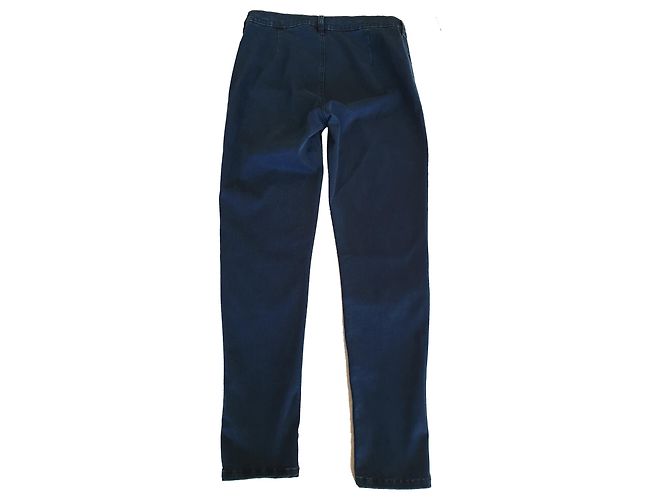 Vaqueros Skinny Comptoir Des Cotonniers Índigo Azul Oscuro Lyocell - vista 2