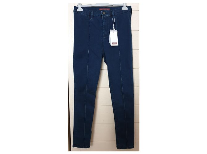 Vaqueros Skinny Comptoir Des Cotonniers Índigo Azul Oscuro Lyocell - vista 3