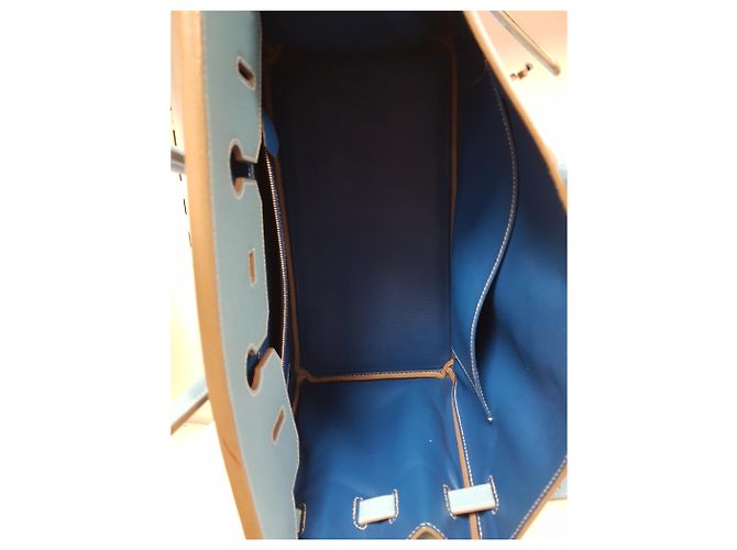 Hermès Birkin 35  Candy Celeste Blau Hellblau - Ansicht 12