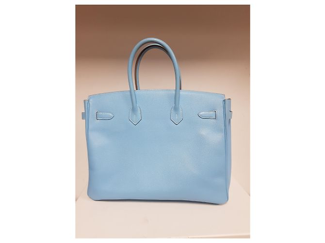 Hermès Birkin 35  Candy Celeste Blau Hellblau - Ansicht 2