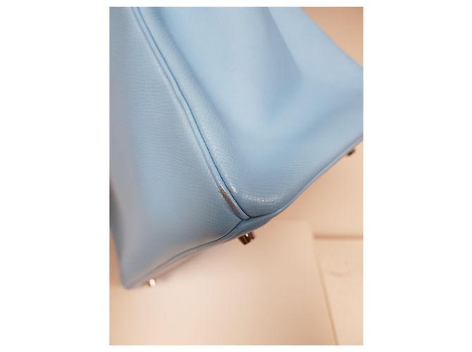 Hermès Birkin 35  Candy Celeste Blau Hellblau - Ansicht 3