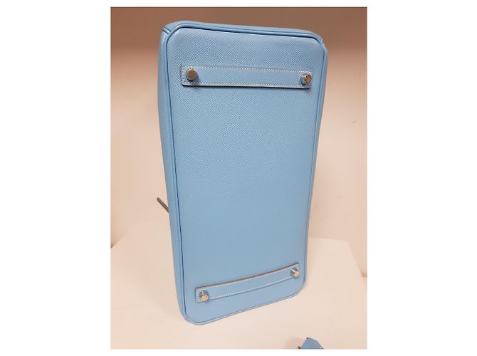 Hermès Birkin 35  Candy Celeste Blau Hellblau - Ansicht 8