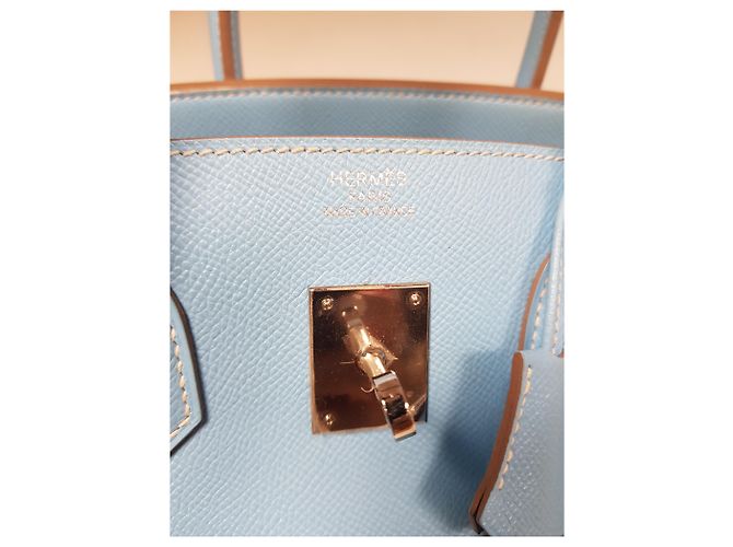 Hermès Birkin 35  Candy Celeste Blau Hellblau - Ansicht 9
