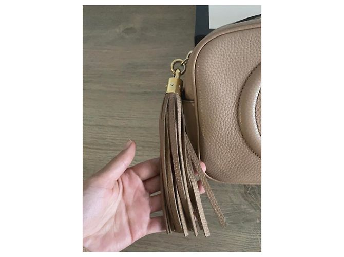 Dionysus Borsa a mano Gucci Soho in pelle caramello - vista 3