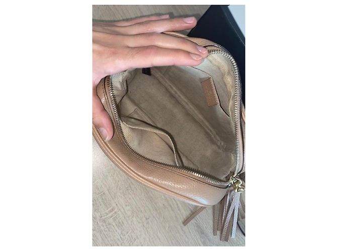 Dionysus Borsa a mano Gucci Soho in pelle caramello - vista 4