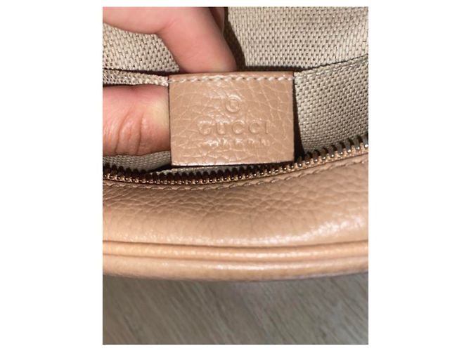 Dionysus Borsa a mano Gucci Soho in pelle caramello - vista 6