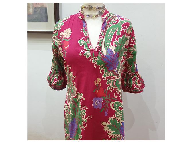 Autre Marque Almatrichi Hippie-Chic-Kleid Mehrfarben - Ansicht 10