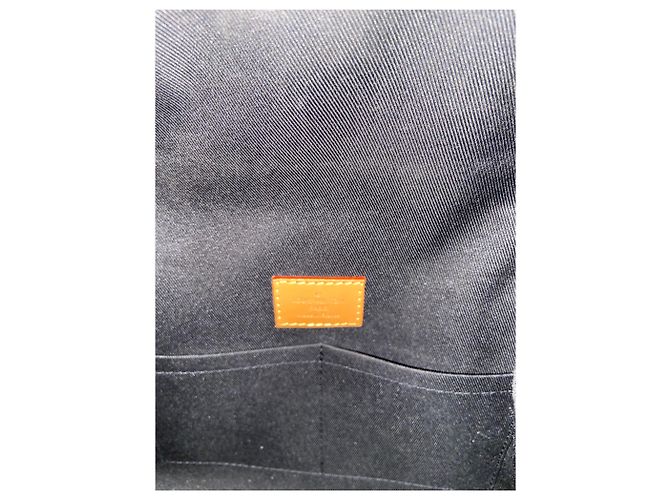 Borsa Louis Vuitton Ivy Marrone in Tela - vista 7