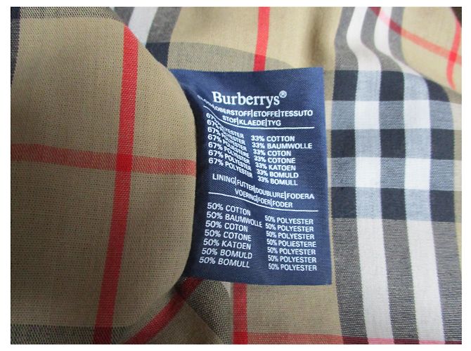Burberry Trench beige, taille 46REG. - vista 4