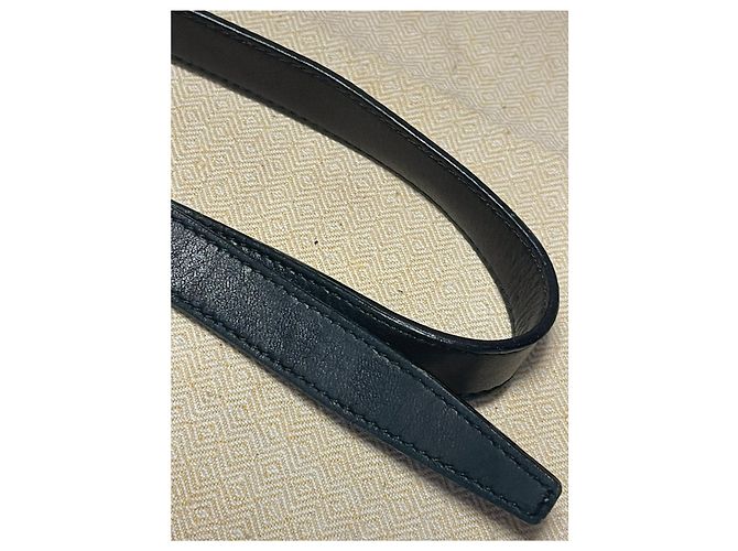 Prada cintura vintage pelle Nero - vista 10