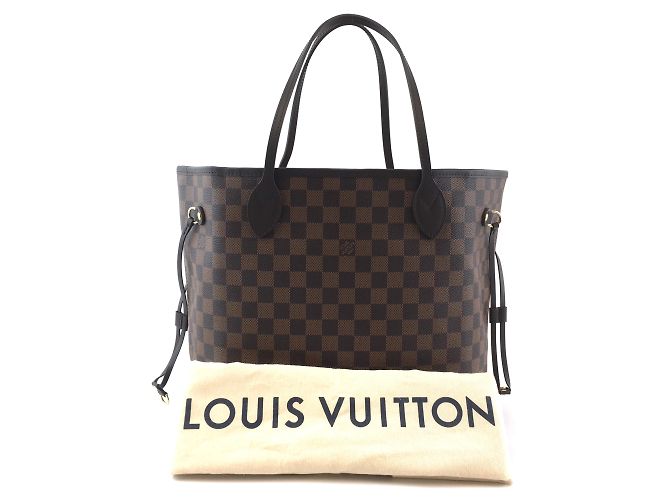 Louis Vuitton Neo Neverfull MM Damier Ebene Canvas Marrone - vista 2