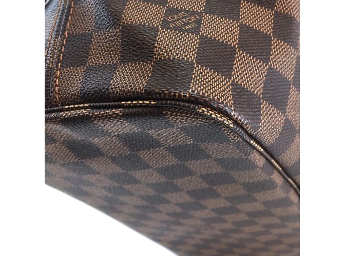 Louis Vuitton Neo Neverfull MM Damier Ebene Canvas Marrone - vista 7