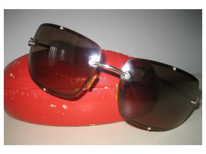 Occhiali da sole aviator D&G in metallo oro D'oro - vista 4