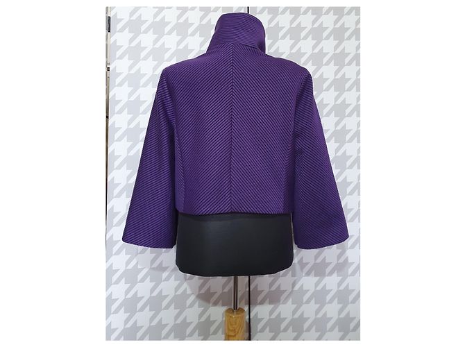 Blazer Joseph Ribkoff Viola Porpora - vista 3