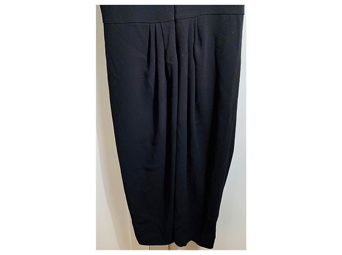 Abito nero in acetato Uterque - vista 8