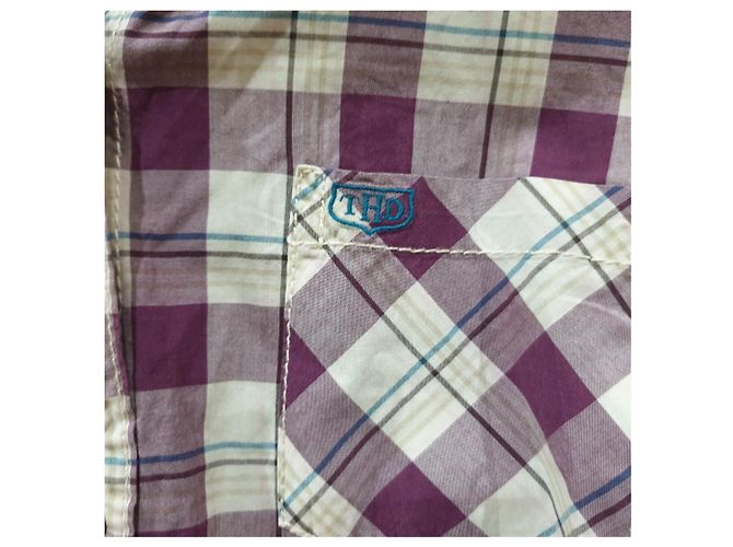 Tommy Hilfiger camicia quadretti Multicolore - vista 4