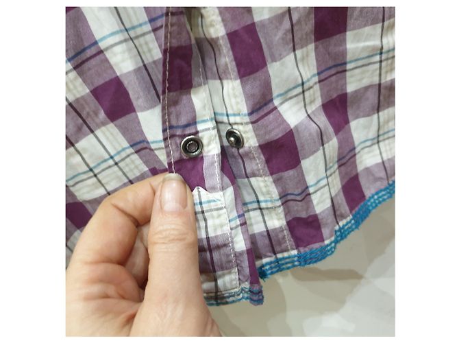 Tommy Hilfiger camicia quadretti Multicolore - vista 5