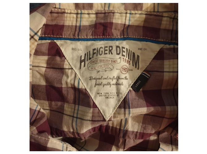 Tommy Hilfiger camicia quadretti Multicolore - vista 6
