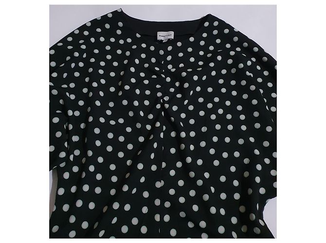 Bimba & Lola Polka Dot Bluse Schwarz Weiß - Ansicht 2