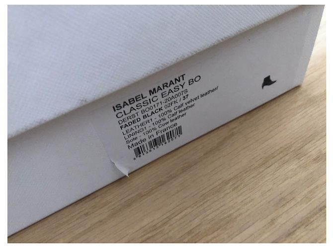 Isabel Marant Classico facile BO nero sfumato - vista 3