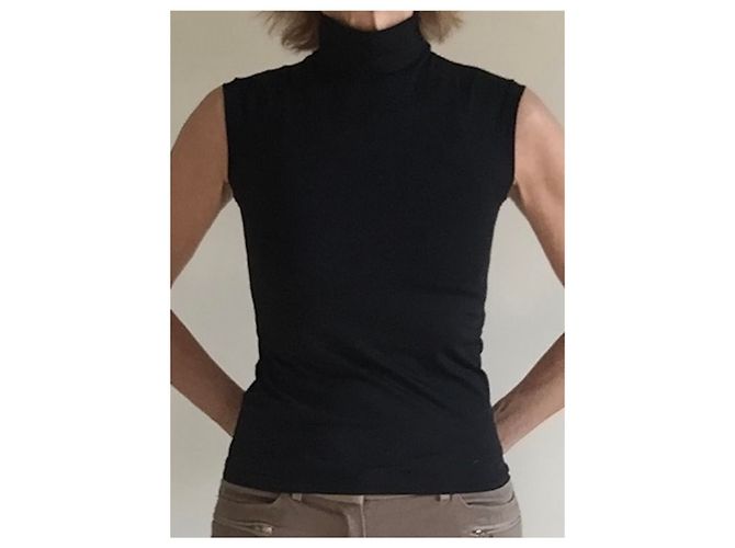 Marithé et François Girbaud Top negro Marithé + Camiseta sin mangas François Girbaud.34-36 - vista 3