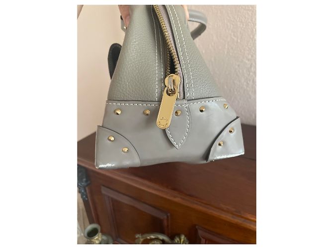 Borsa a mano Louis Vuitton Suhali in pelle Taupe - vista 5