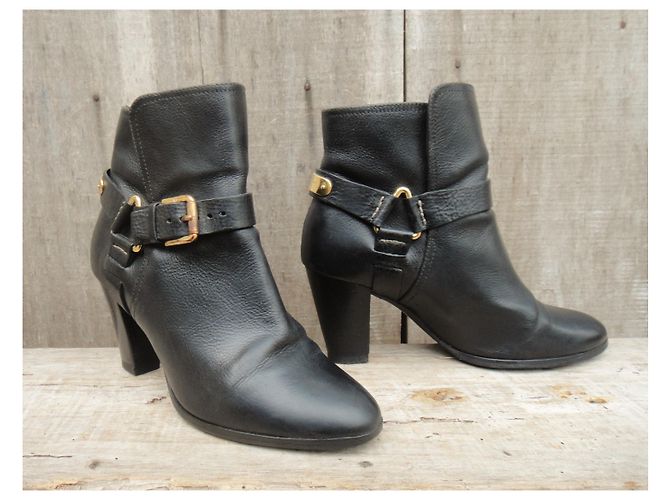 Botines Ralph Lauren p 39 Negro - vista 2