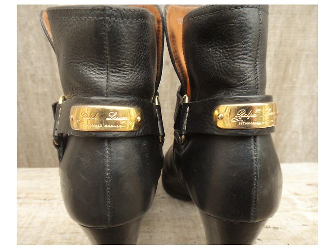 Botines Ralph Lauren p 39 Negro - vista 5