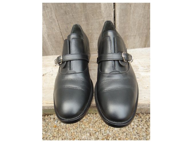 Scarpa Oxford con Balenciaga p 37 Nuova Condizione Nero - vista 2