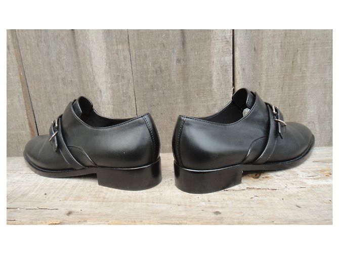 Scarpa Oxford con Balenciaga p 37 Nuova Condizione Nero - vista 3