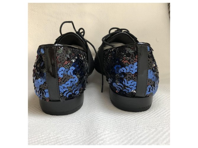 Scarpe Chanel Derby Strech Multicolore - vista 2