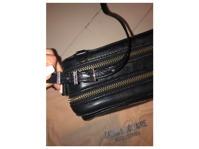 Borsa Boxy Zadig & Voltaire in pelle nera Nero - vista 3