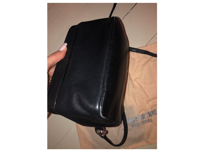 Borsa Boxy Zadig & Voltaire in pelle nera Nero - vista 8