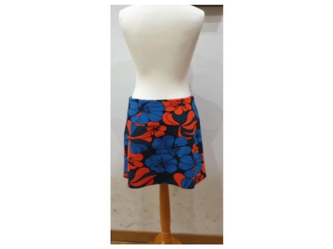 Falda corta con estampado floral Marni Multicolor - vista 5